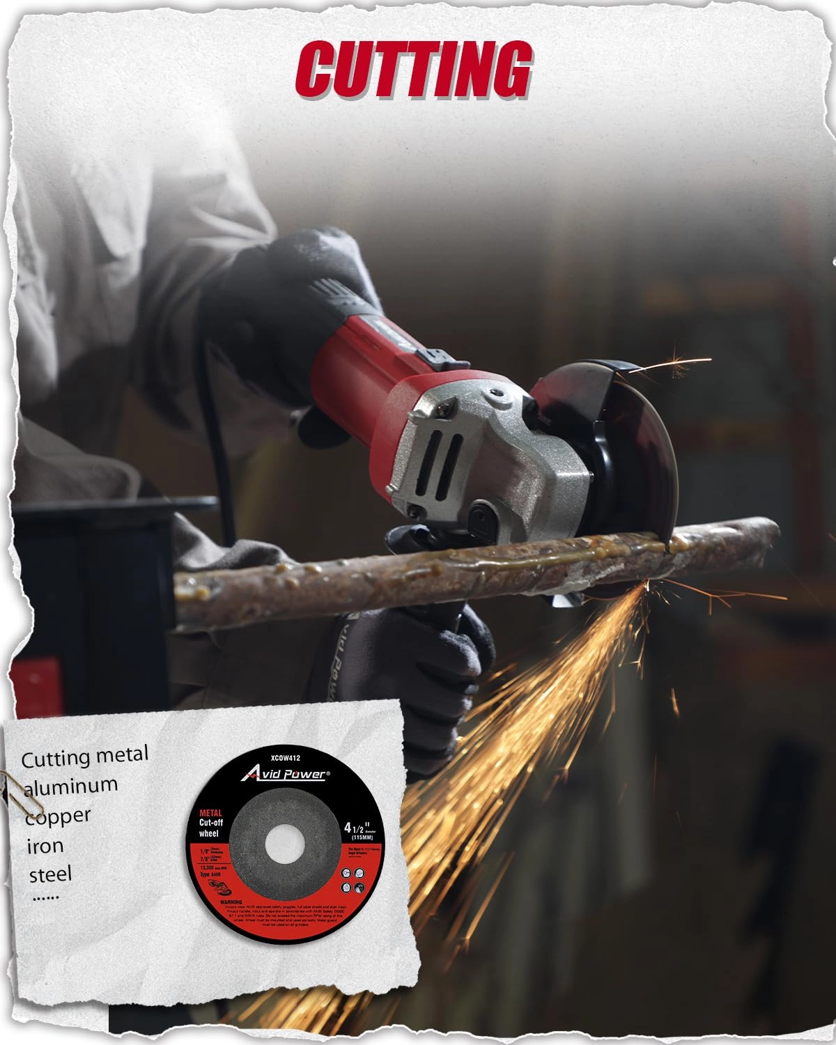Angle Grinder - 4-1/2 inch