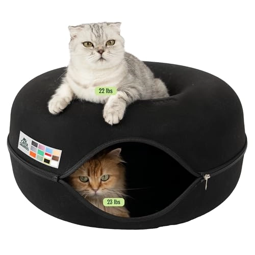 Peekaboo Cat Cave - Premium Scratch-Resistant Felt