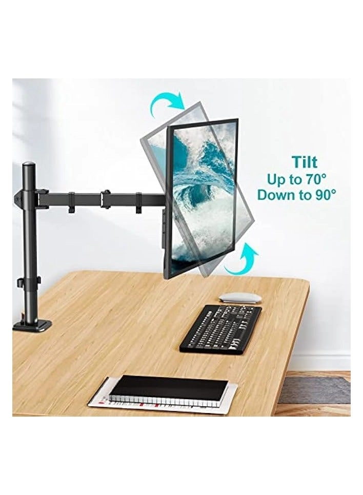 Monitor Mount Arm - Single 20 to 32 inches 75x75mm and 100x100mm