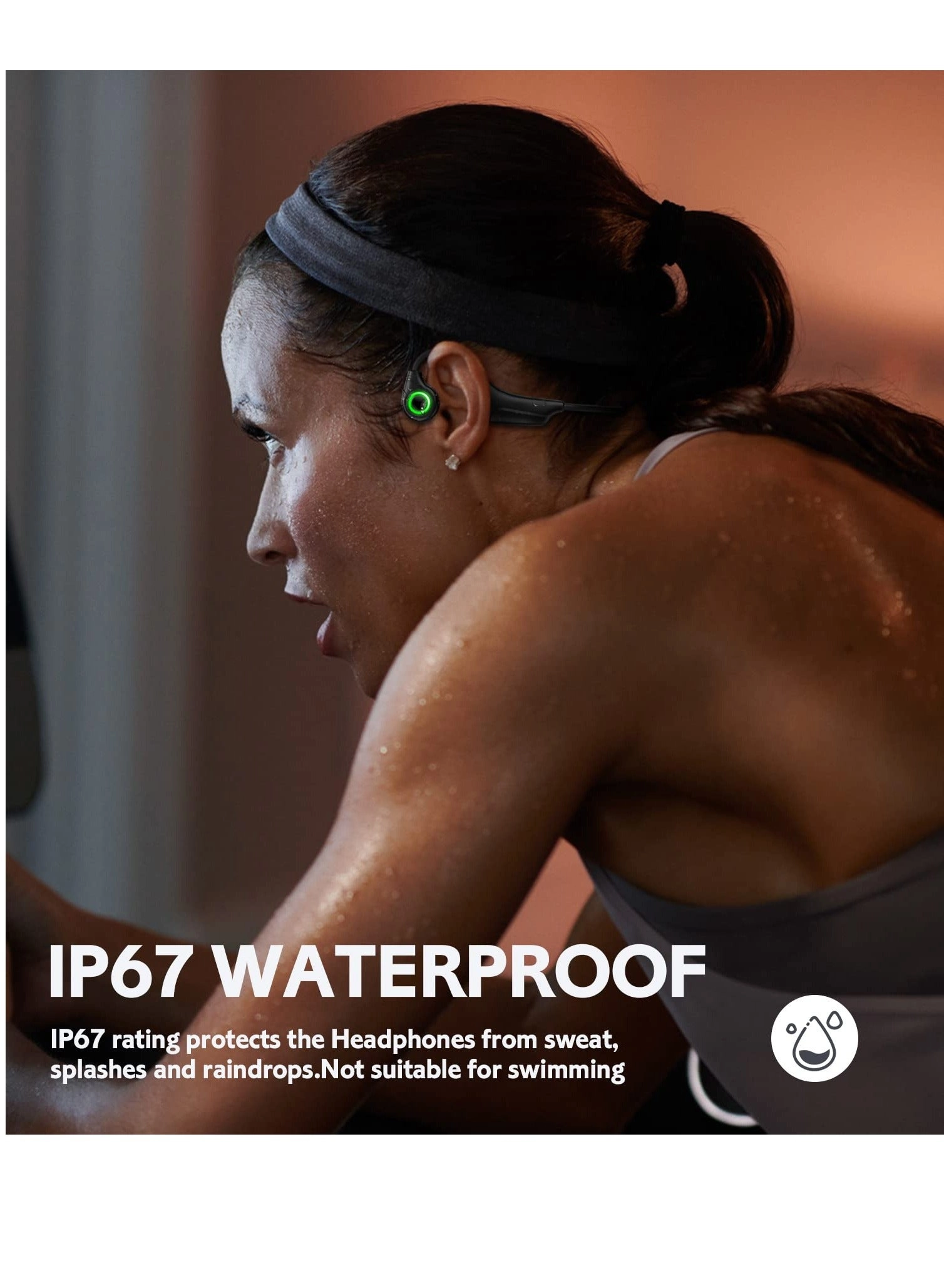 Bone Conduction Headphones Wireless Headphone