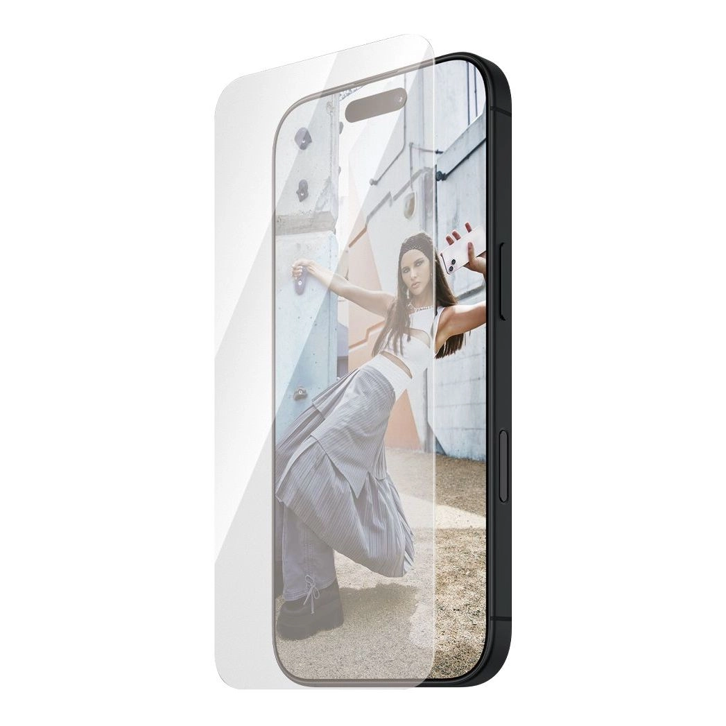PanzerGlass Ultra Wide Fit Clear Tempered Glass Screen Protector for iPhone 16 Plus