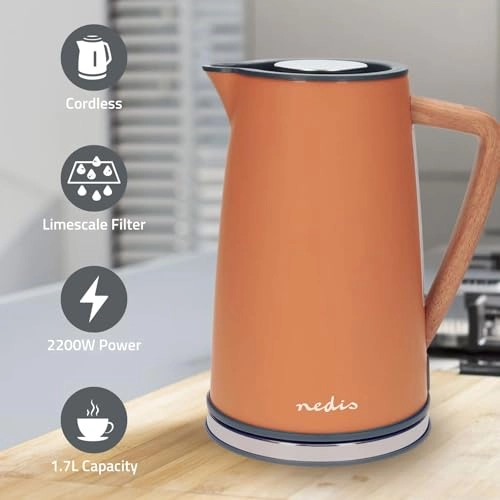 Soft-Touch kettle - 1.7 Liters