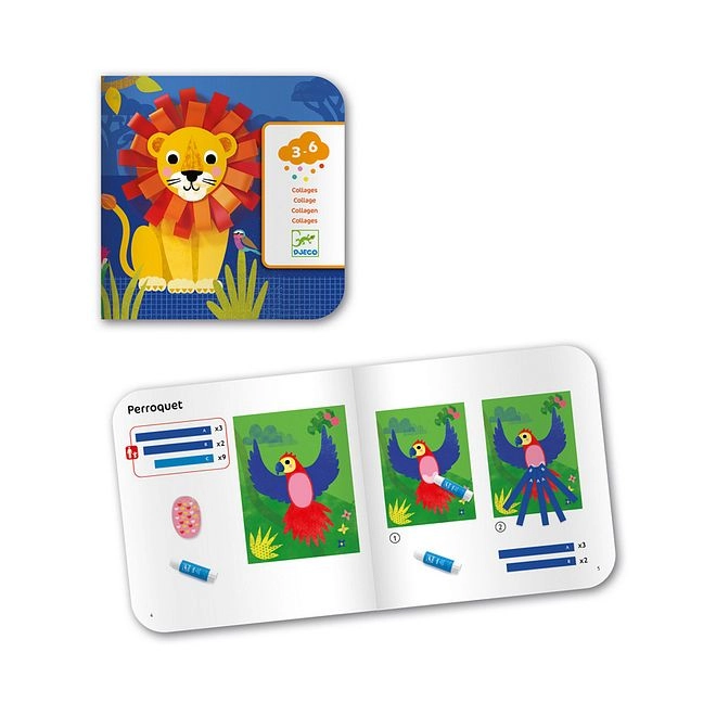 Collages with Small Loops Activity Kit - 3+ years