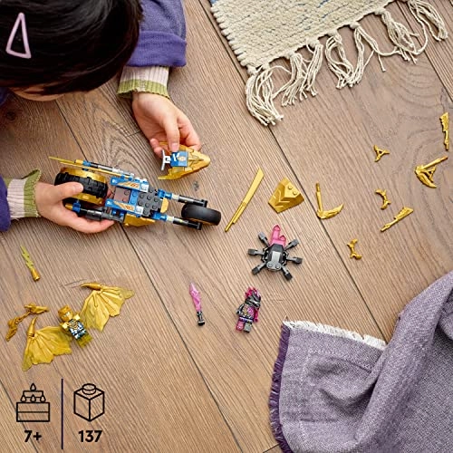 NINJAGO Jay’s Golden Dragon Motorbike