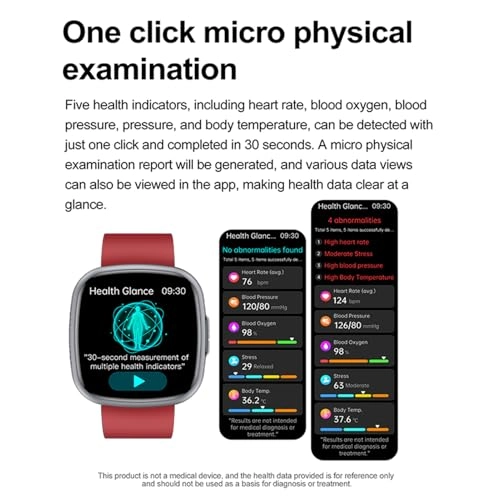 Smart Health Watch - 1.75-inch