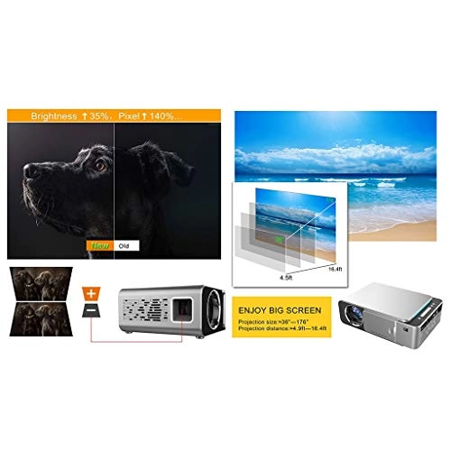 Home Theater Movie Projector 1080P