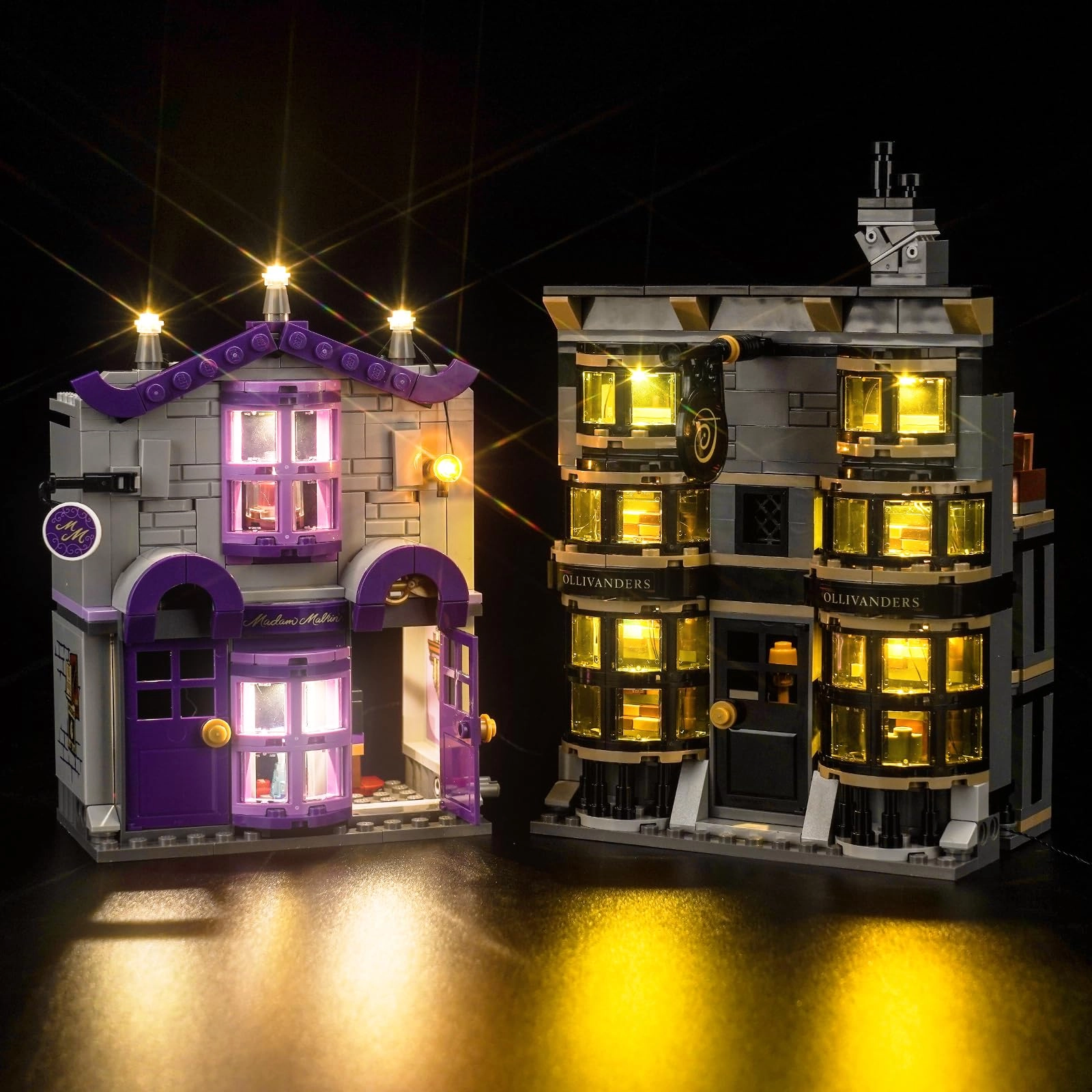 BrickBling Ollivanders & Madam Malkin's Dresses LED Lighting Kit - 76439 Lilac