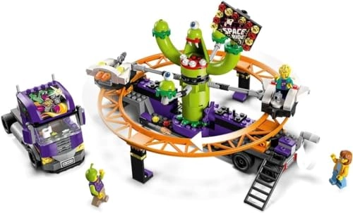 City Space Ride Amusement Truck (60313) - 3 minifigures Multi-colored