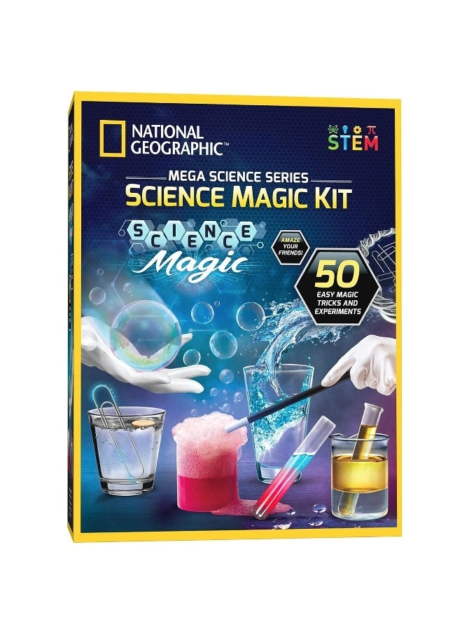 National Geographic Mega Science Series Science Magic Kit - 50 piece(s) chemistry STEM