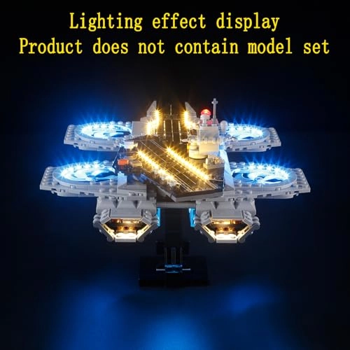 LED Light Kit for LEGO The Avengers Helicarrier 76295