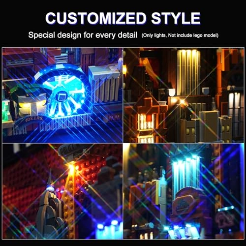 LED Lighting Kit (76271) - LED Upgraded Version Compatible with Lego