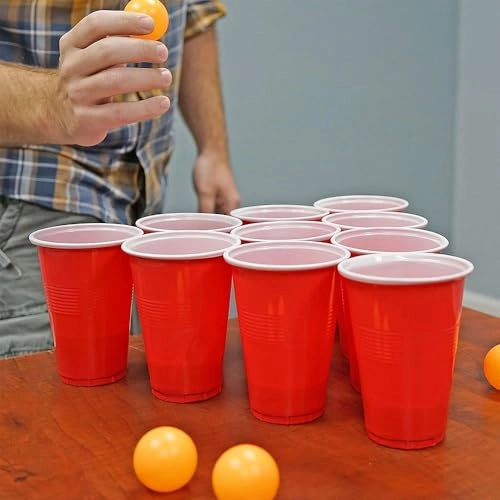 Beer Pong Cups and Balls Set - 17 years and up 12 piece(s)