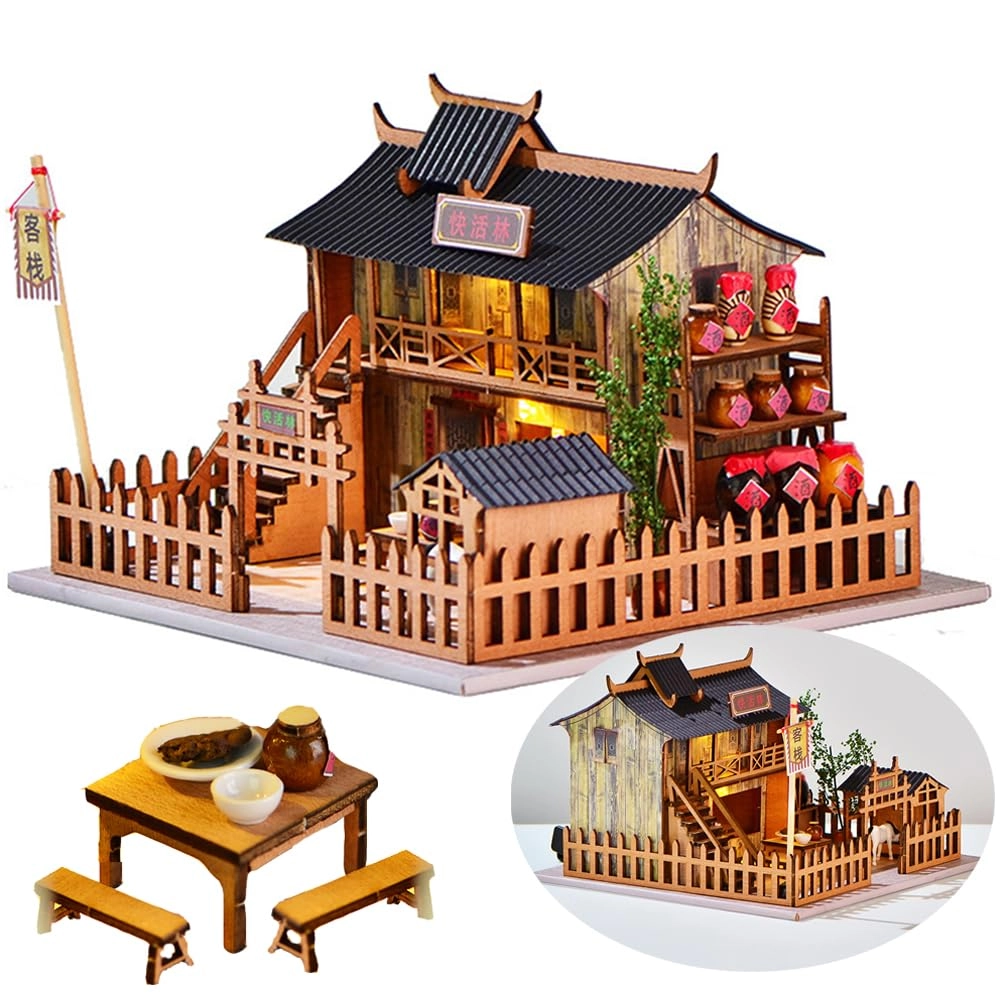 DIY Miniature House Kit - Bakery Shop