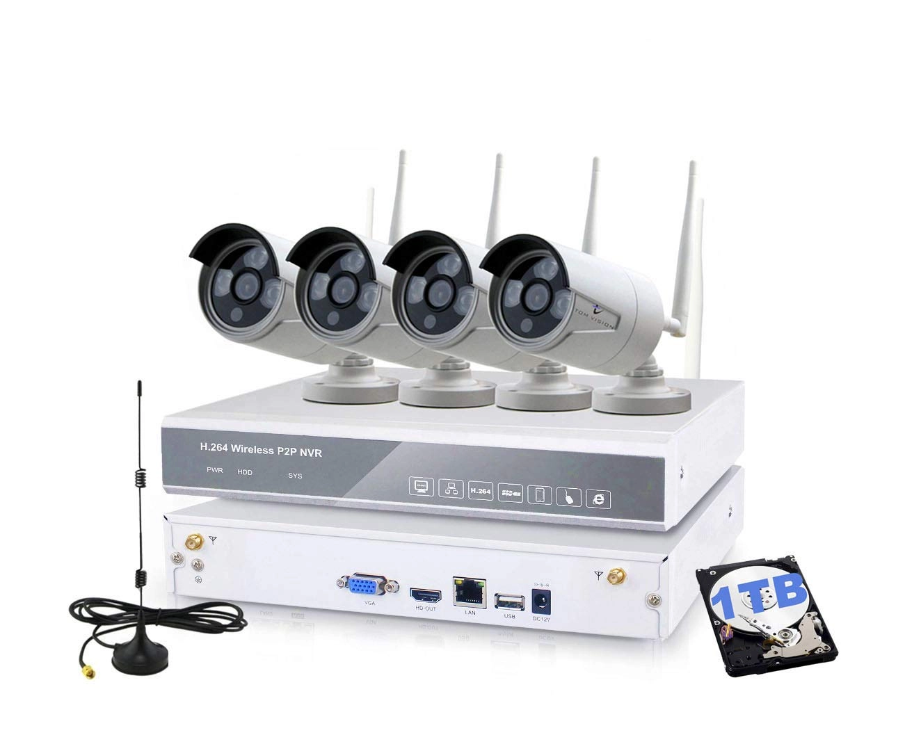 CCTV security Kit - 8 8Channel 1080P/2.0MP