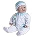 La Baby Baby Doll - 20-inch Soft Body Caucasian Washable Removable Blue Outfit w/Hat and Pacifier Ages 2+