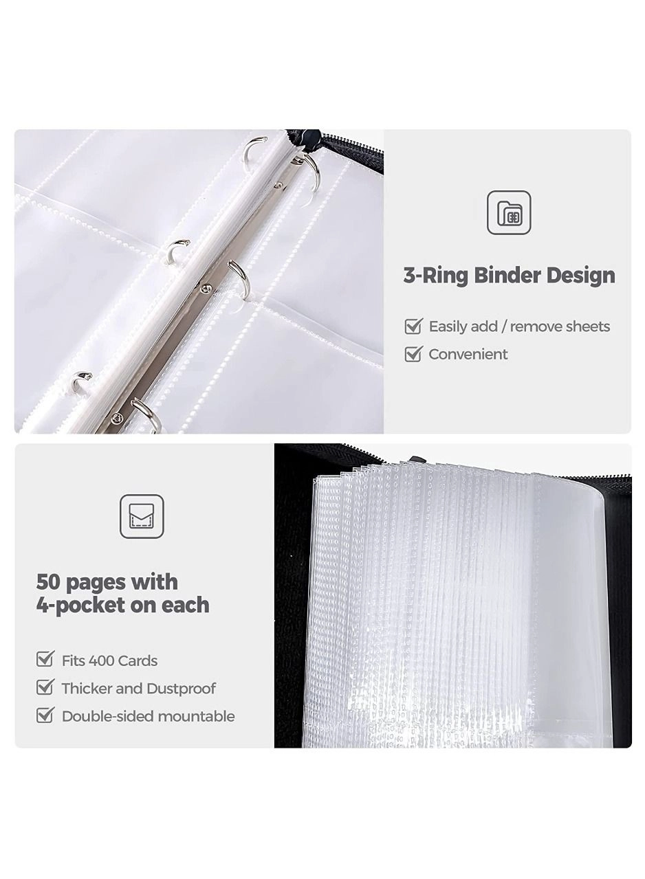 Card Holder Binder - 400 cards