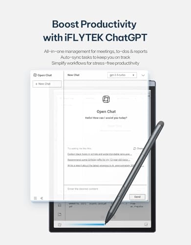 AINOTE Air 2 - 32GB 8.2" + Black Folio Case + Marker Plus Pen