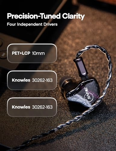 ZiiGaat Crescent Wired Earbud