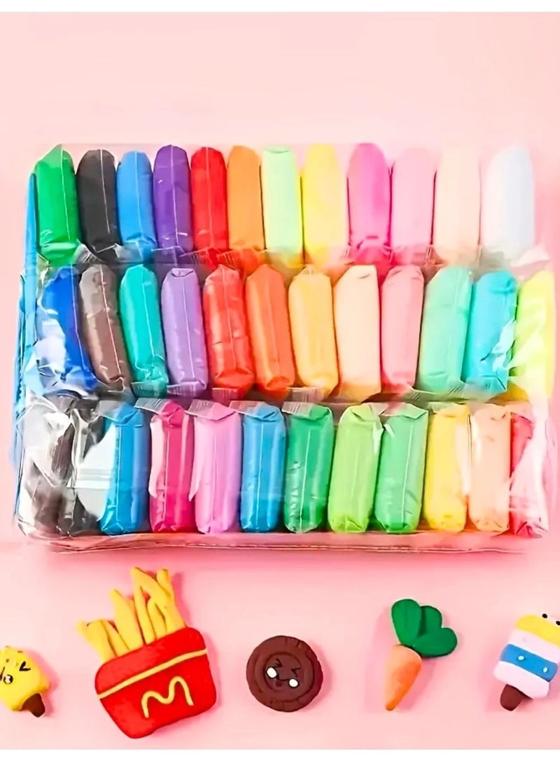 Air Dry Clay Kit - 12 Pcs