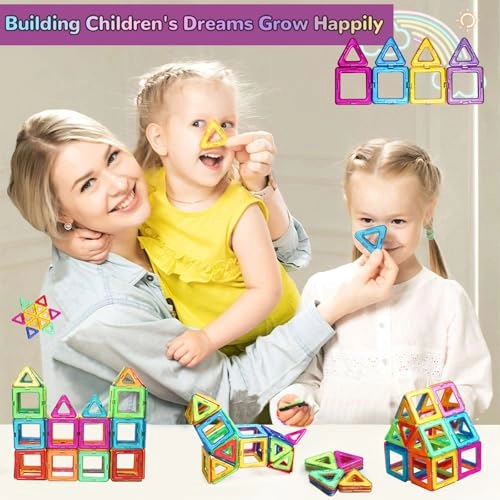 Magnetic Building Blocks - 38 pcs