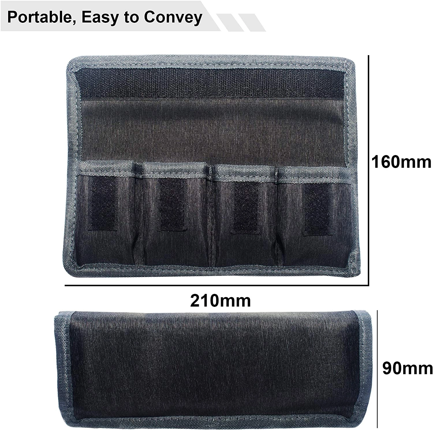 DSLR Battery Bag Holder Case - Aa Lp-E6 Lp-E8