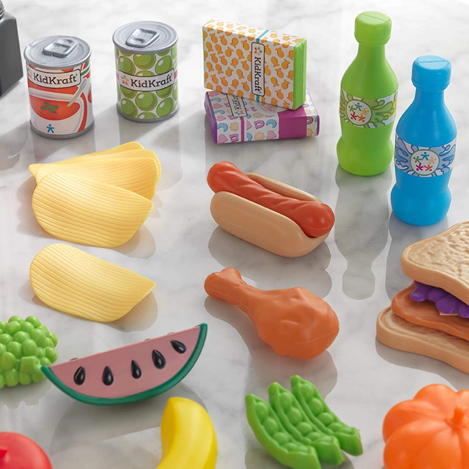 Play Food Set - 65 pcs (DBT-63510)