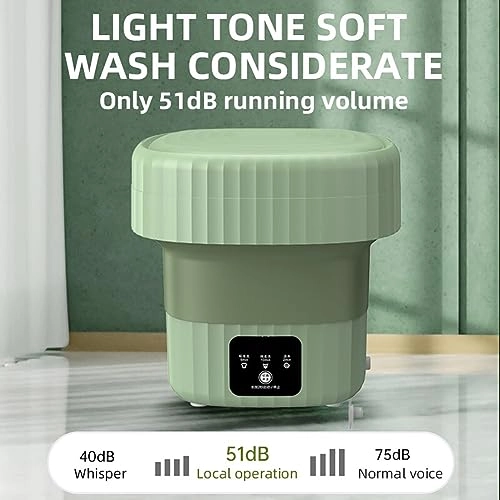 Mini folding washing machine