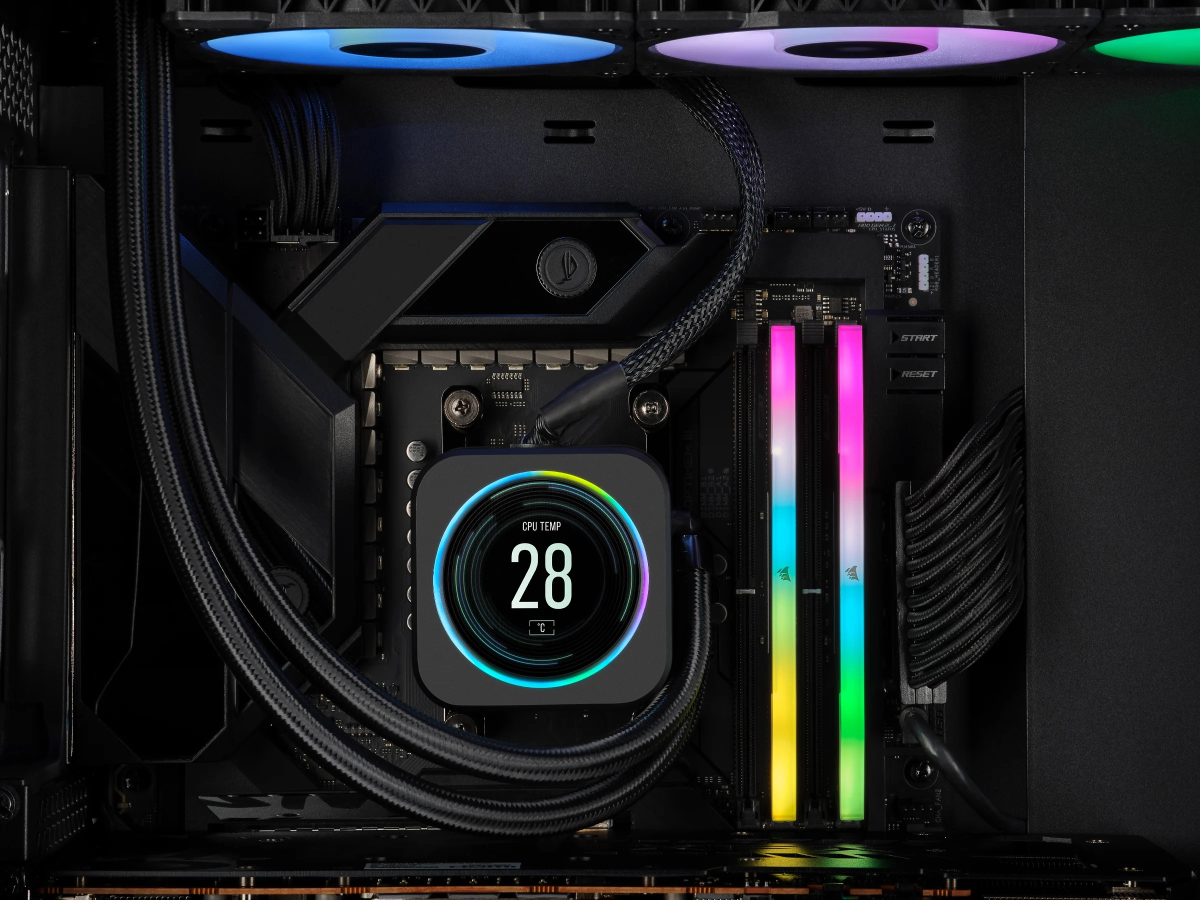 VENGEANCE RGB - 96GB 6400MHz 288 Pin DDR5