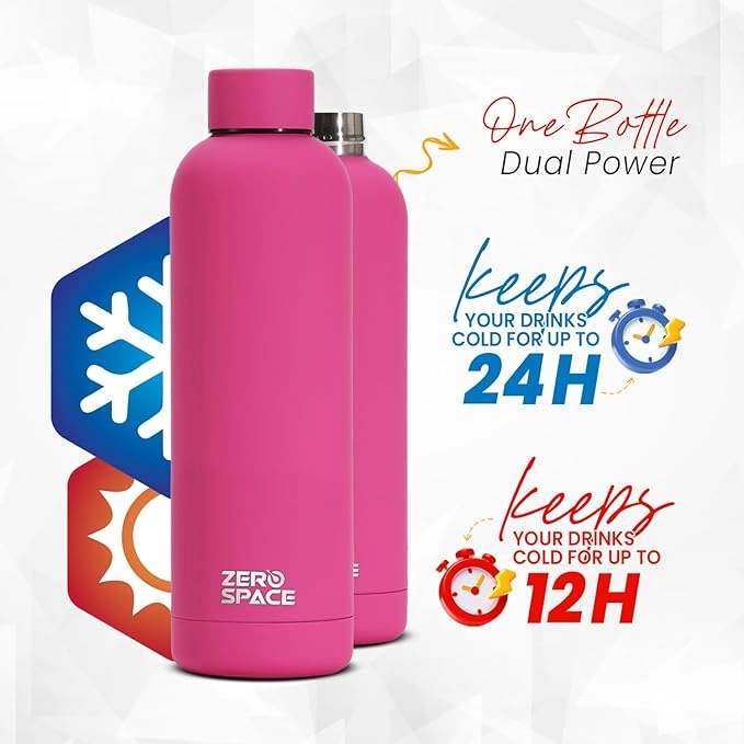 Stainless Steel Water Bottle Double Wall 750 ml
