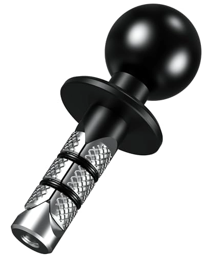 Fork Stem Mount Base - 1'' TPU Ball 12mm to 25.4mm