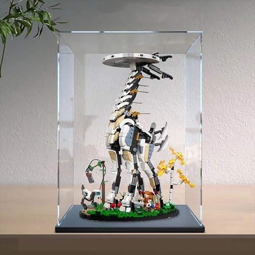 Display Case for Lego 76989 - 30 x 20 x 40 cm Black Heightened Base Background