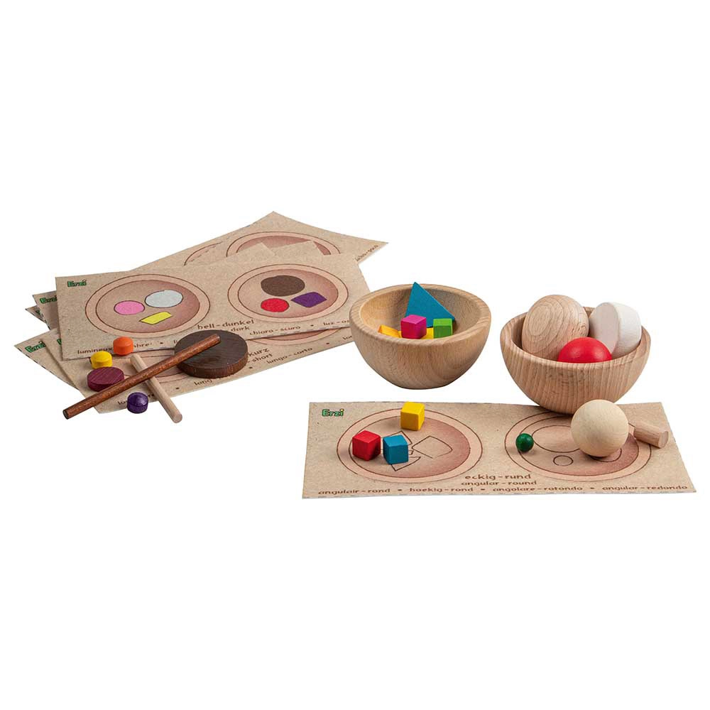Sort And Companre Educational Game - Suitable for 4 years & above 21 pieces