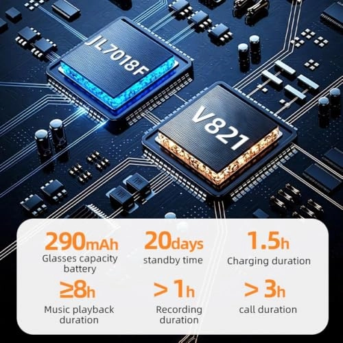 AI Smart Glasses - 4K 8MP 32GB