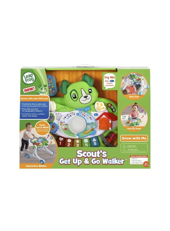 Scout'S Get Up & Go Walker - 14 fun features Ages 3-36 months