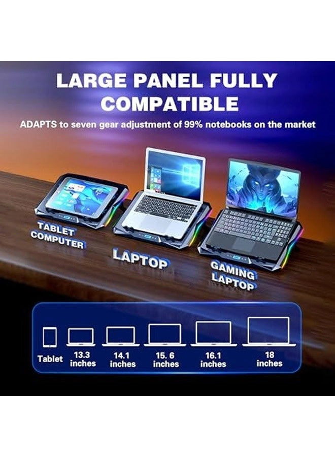 Laptop Cooling Pad - 8 Fans 11"-18"