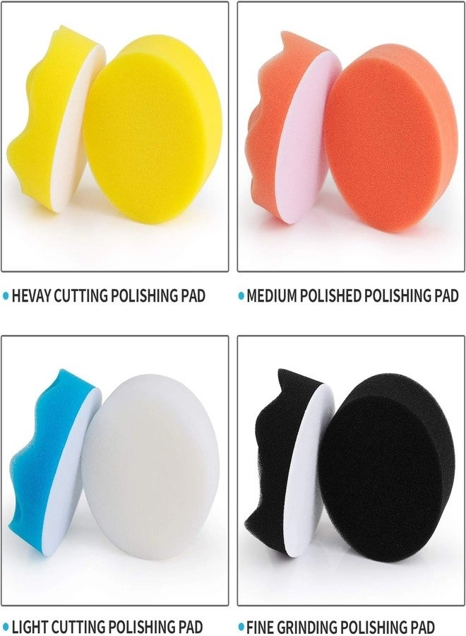 Car Polishing Kit - 11-Piece 3-Inch