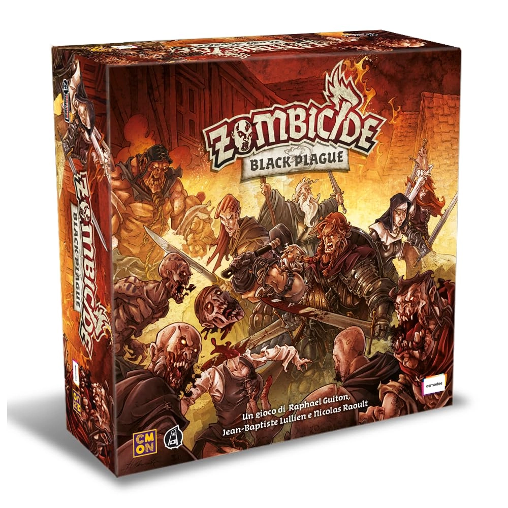 Asmodee Zombicide Black Plague (Italian)
