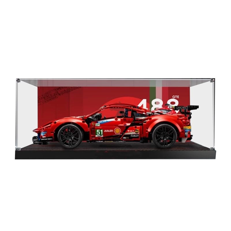 HCAEIOFJ Clear Acrylic Display Case (42125) - for Lego Technic High Bottom