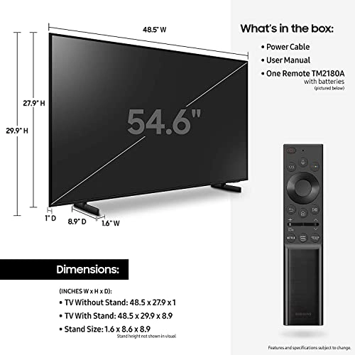 UN55AU8000FXZA - 55 Inches