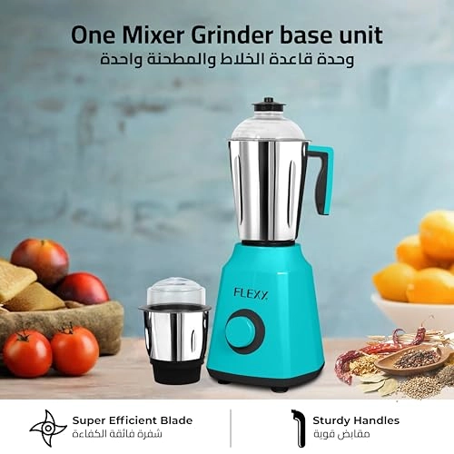 2-IN-1 Mixer Grinder - 1.5 Liters 800 watts