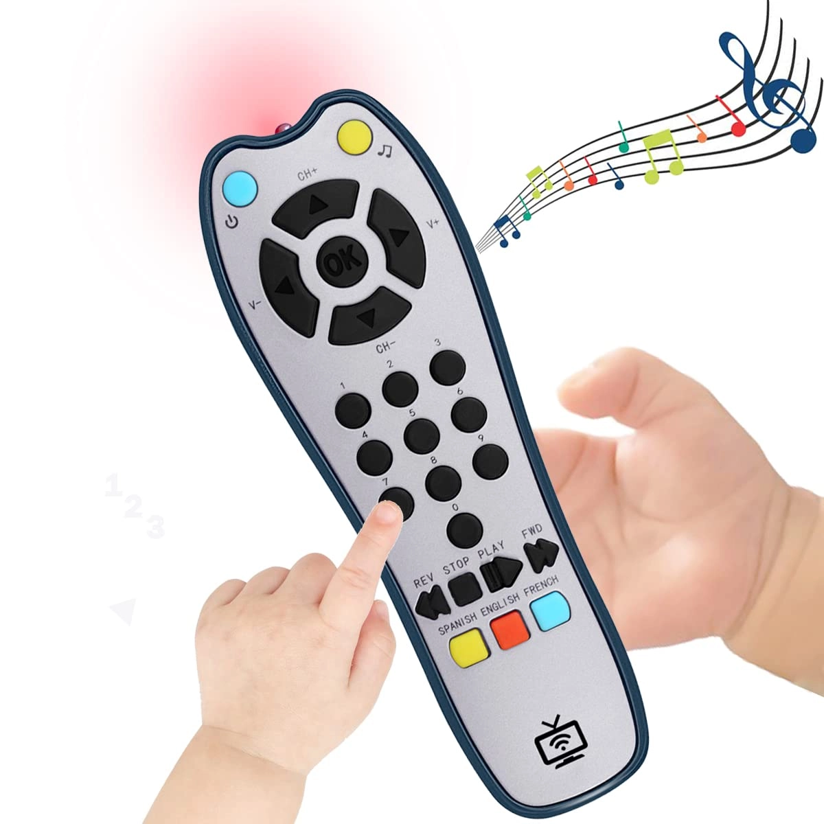MERTNK TV Remote Control Toy - 8 months+
