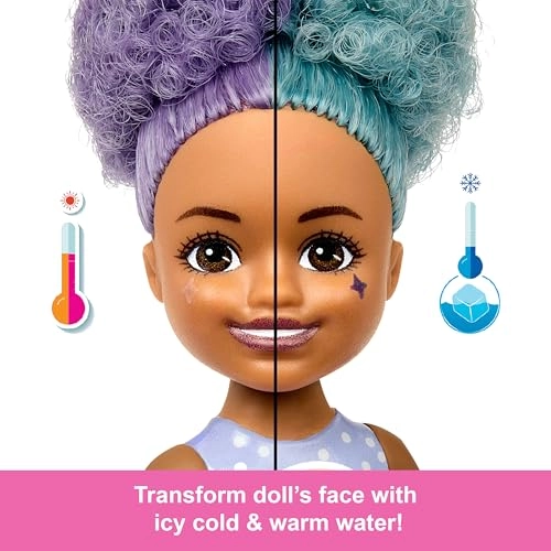 Barbie Pop Reveal Chelsea - 5 Surprises Scented Colour Changing Ages 3+