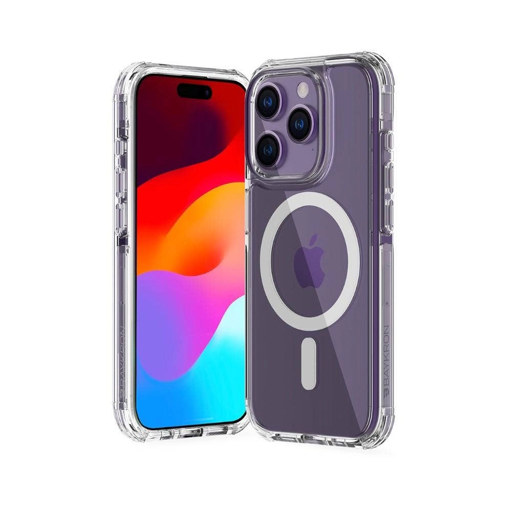 Baykron Tough MagSafe Case for iPhone 15 Pro Max