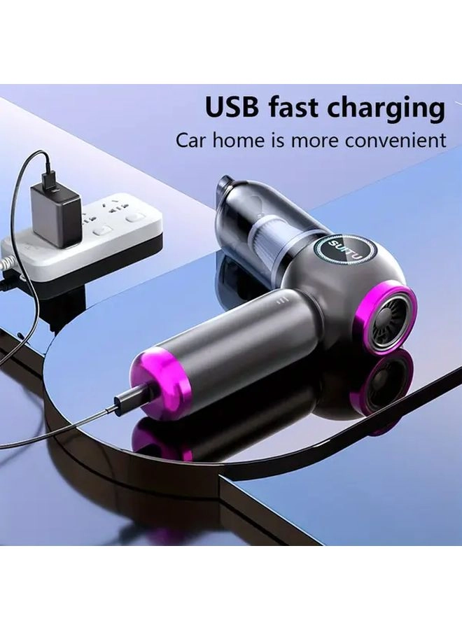 4-in-1 Wireless Handheld Vacuum Cleaner - 2000mAh