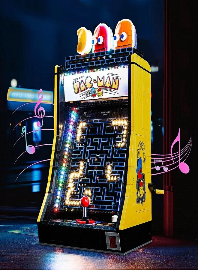 Light Kit Compatible with Lego PAC-Man Arcade 10323 - LED Music Version