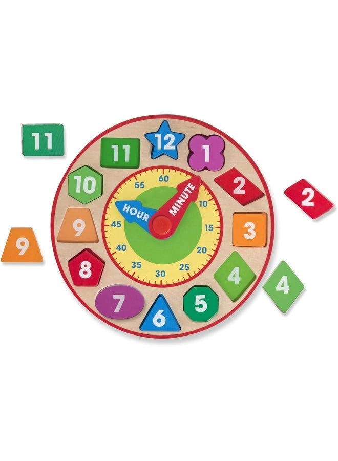 Shape Sorting Clock - 3+ Years 12 piece(s)