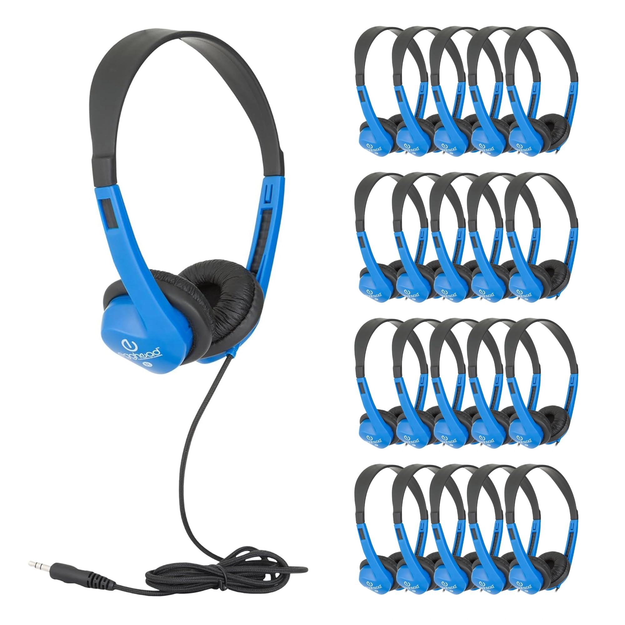School Outfitters EGG-IAG-1008FA Wired Headphone