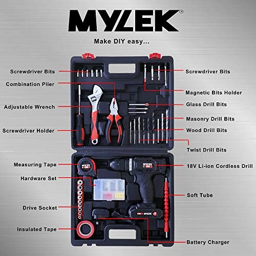 Cordless Drill Set - 1500mAh