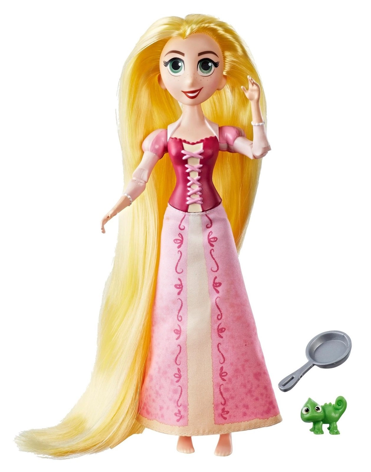 Hasbro Rapunzel Doll - 9-inch hair + Pascal Figure Ages 3+