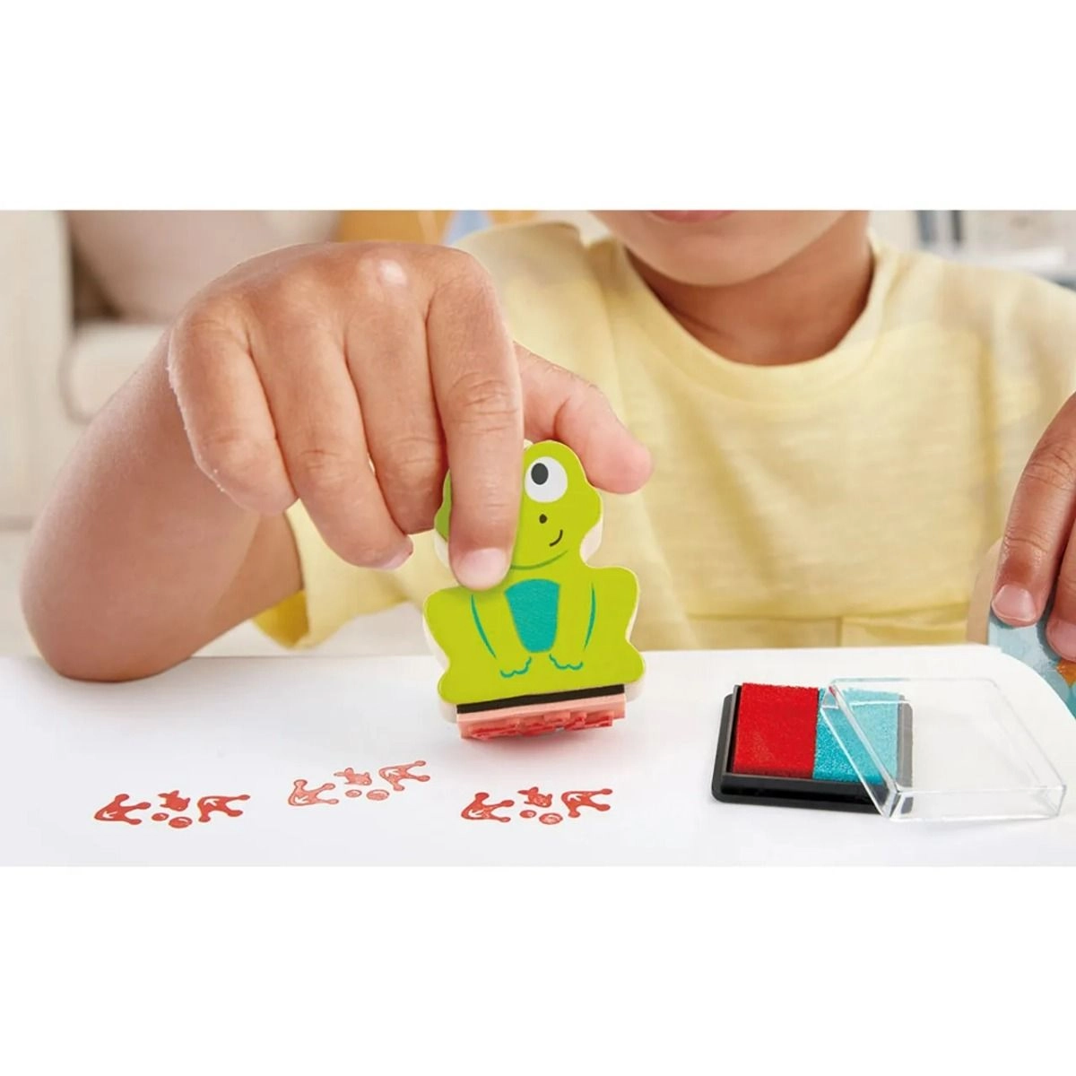 Wooden Animal Shaped Stamp Set - 3+ years 3 pcs
